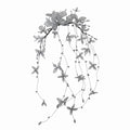 Handmade Fairy-Inspired Bridal Hair Crown with Elegant Tassel Details